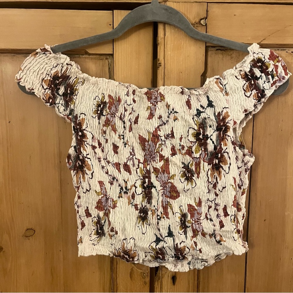 Floral Off-Shoulder Top